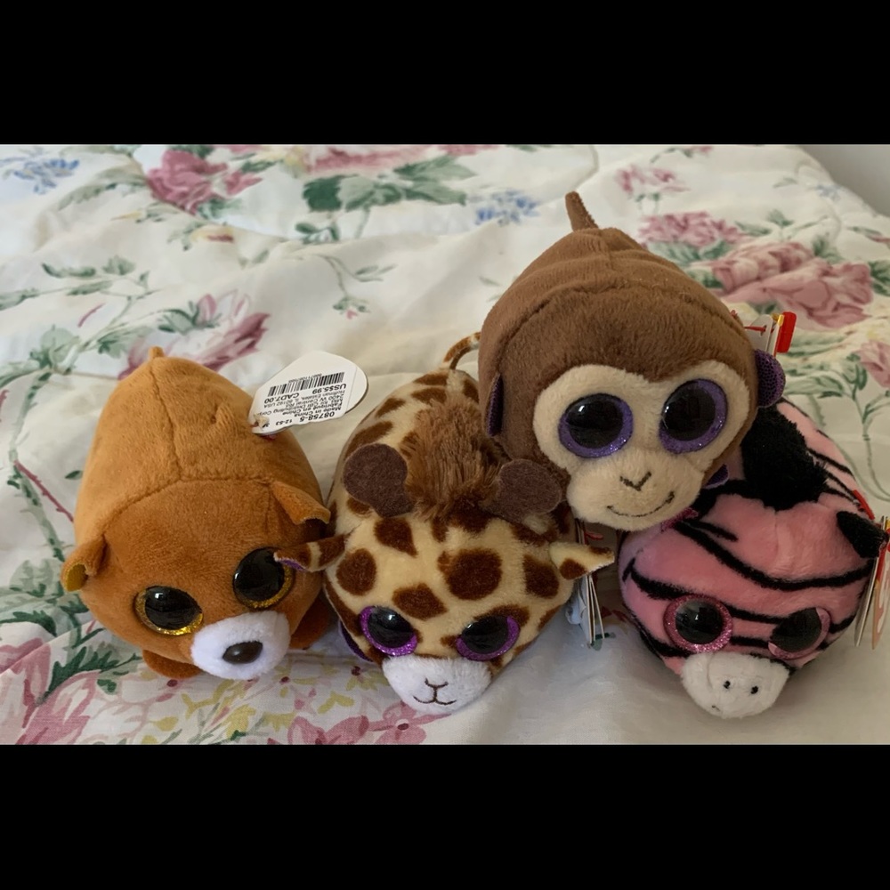 NWT budle of 4 stackable beanie boos ty